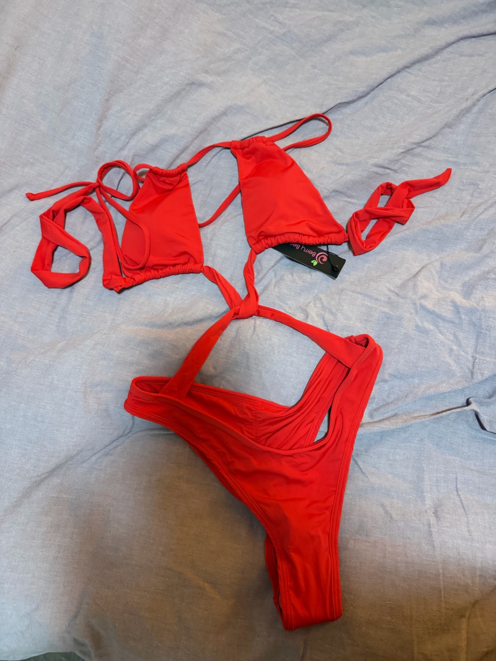 NWT Berry Beachy Blade Body Red Monokini